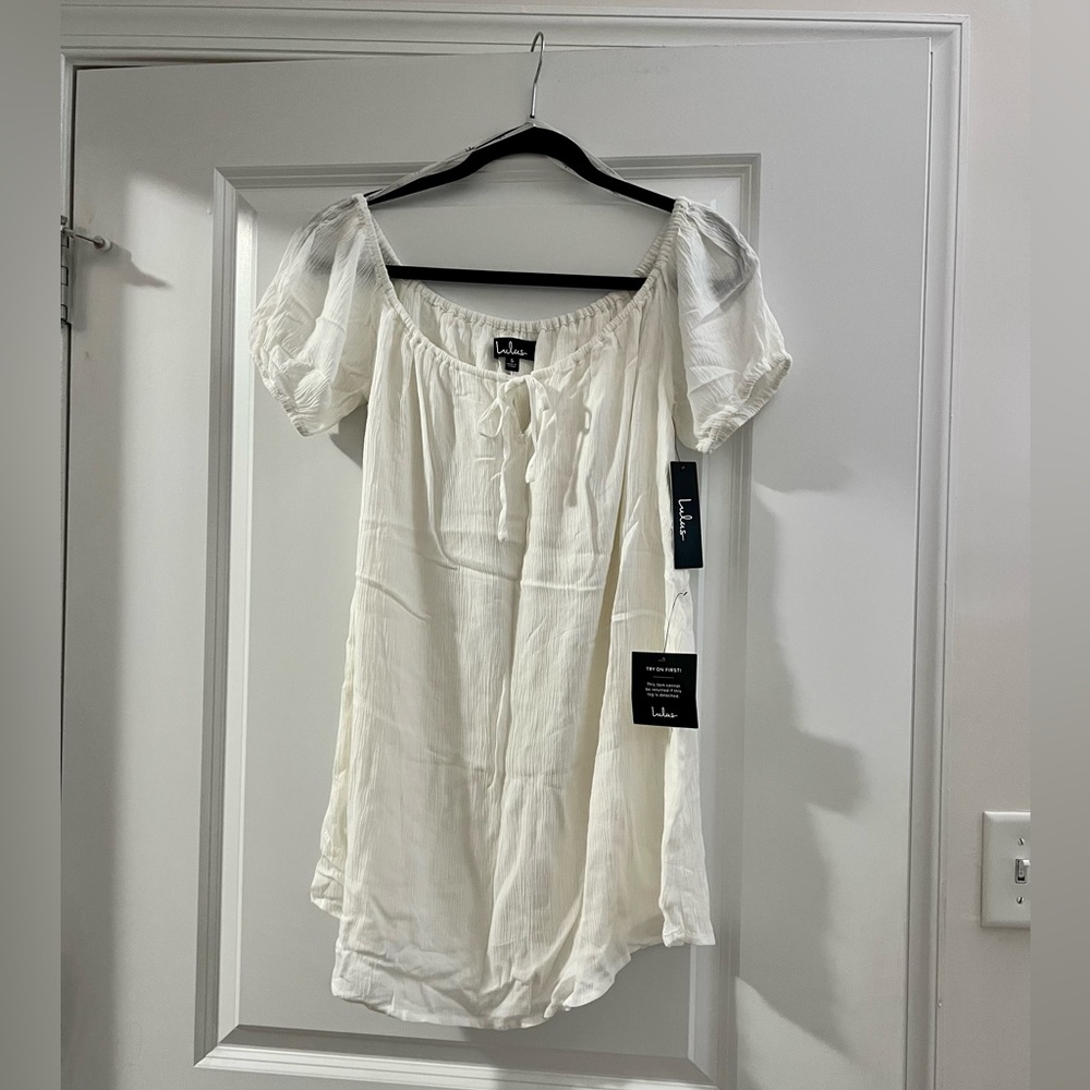 White Mini Dress